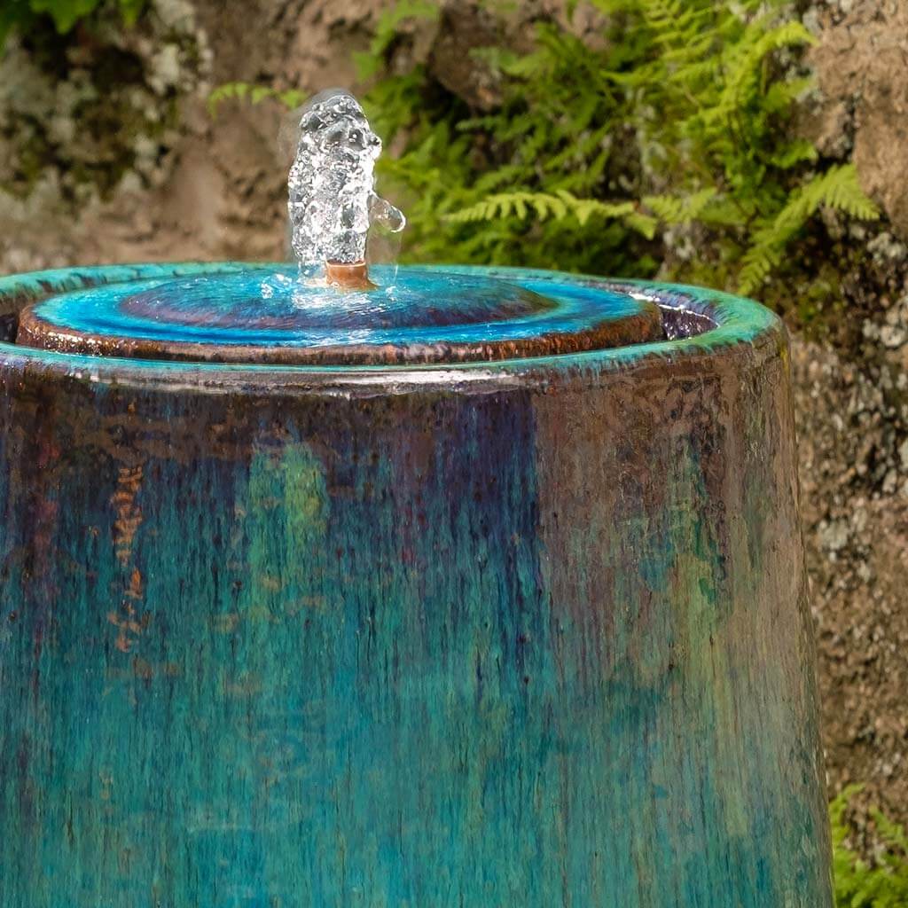 Campania International Daralis Fountain in Mediterranean Blue