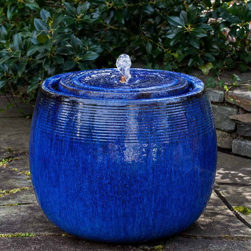 Campania International Boden Fountain in Riviera Blue