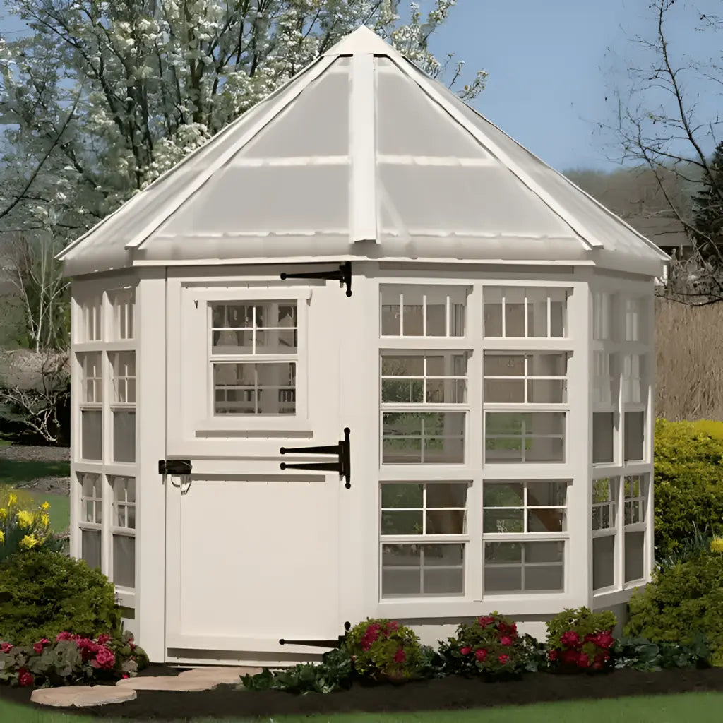 Little Cottage Co. 8x8 Octagon Greenhouse Kit