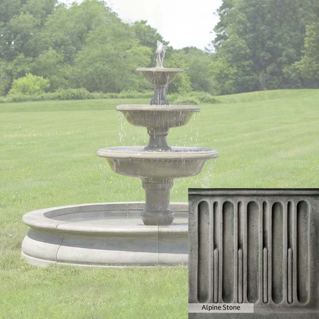 Campania International Newport Garden Fountain