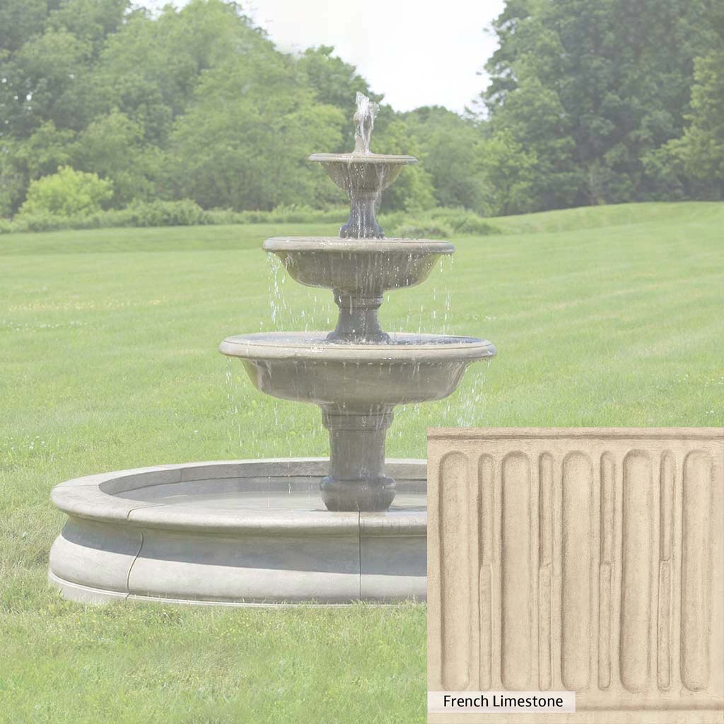 Campania International Newport Garden Fountain