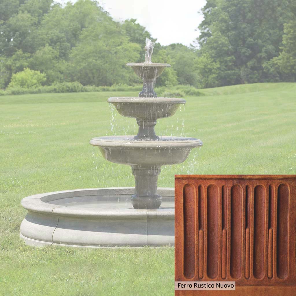 Campania International Newport Garden Fountain