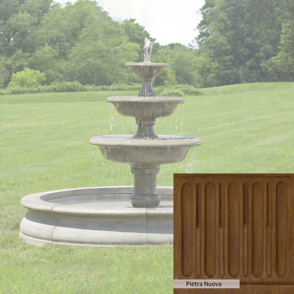 Campania International Newport Garden Fountain