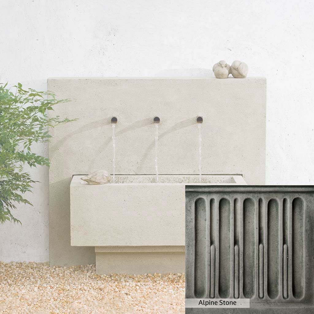 Campania International X3 Wall Fountain