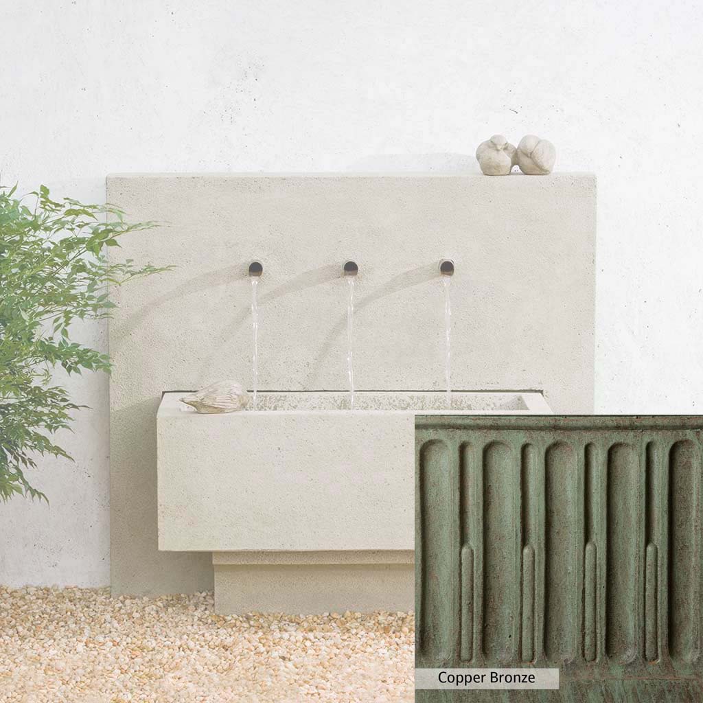 Campania International X3 Wall Fountain