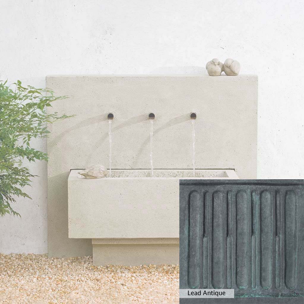 Campania International X3 Wall Fountain