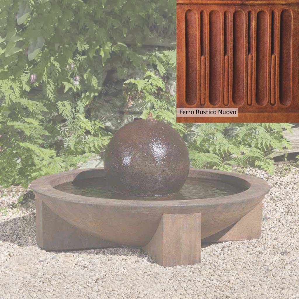 Campania International Low Zen Sphere Fountain