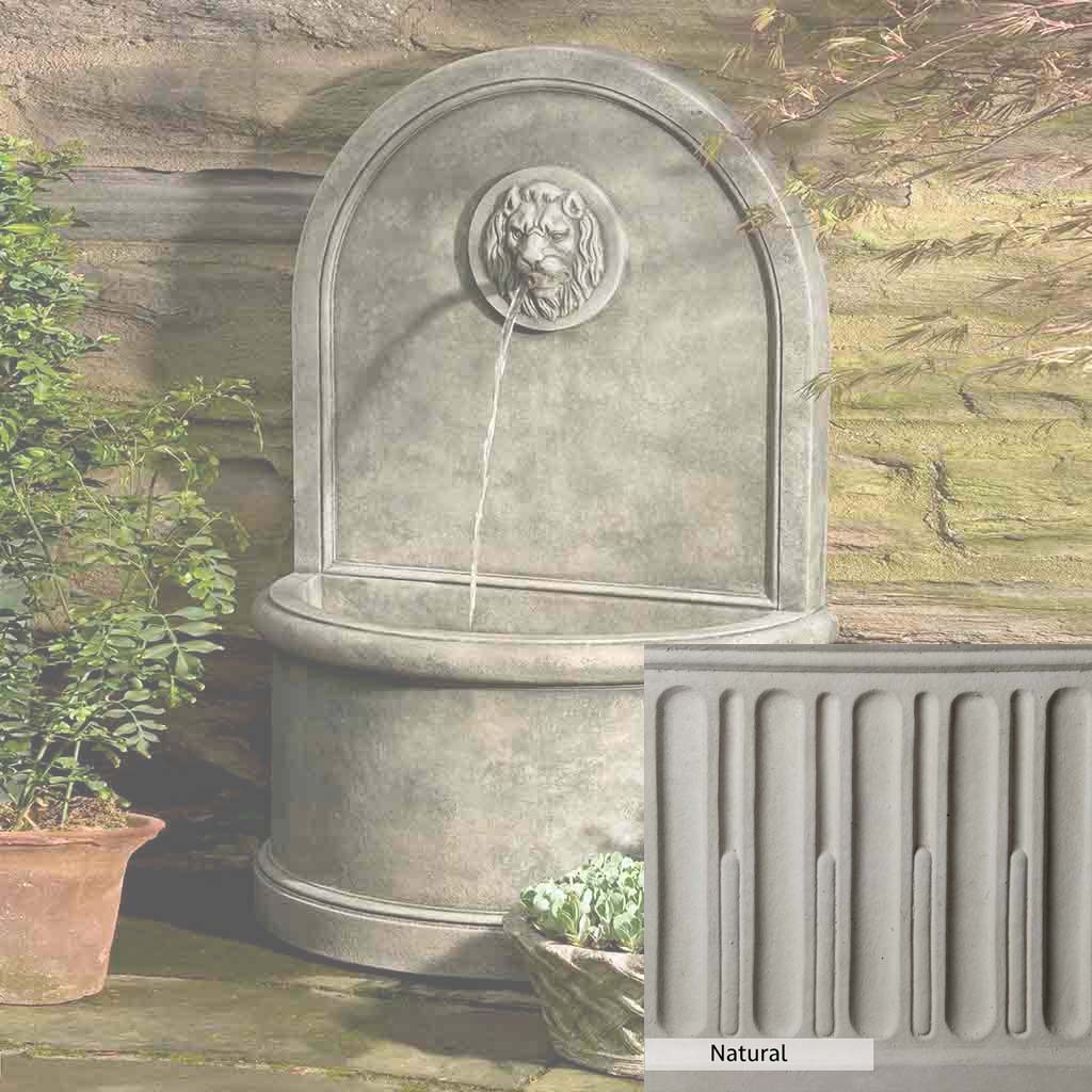 Campania International Lion Wall Fountain