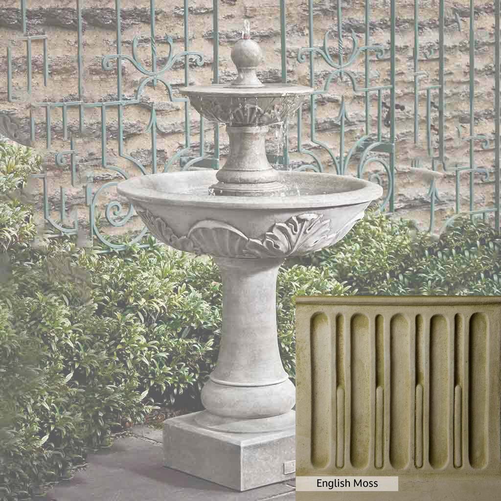 Campania International Acanthus Two Tiered Fountain