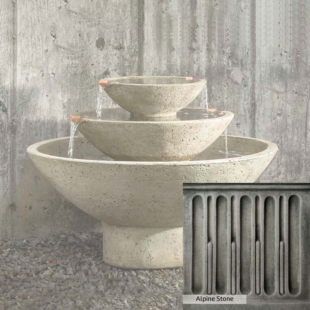 Campania International Carrera Oval Fountain