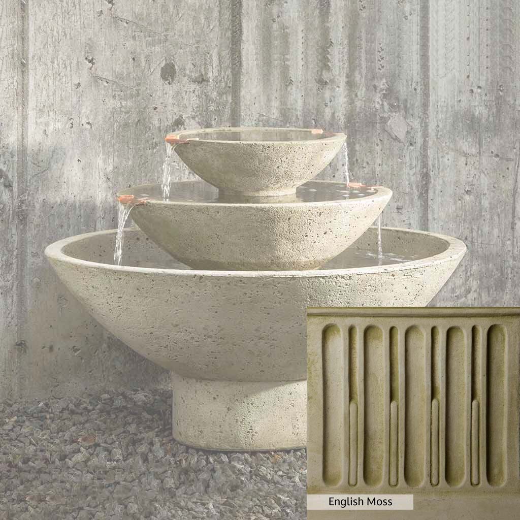 Campania International Carrera Oval Fountain