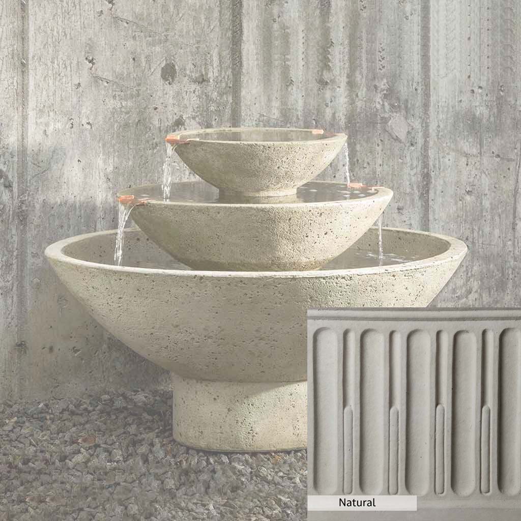 Campania International Carrera Oval Fountain