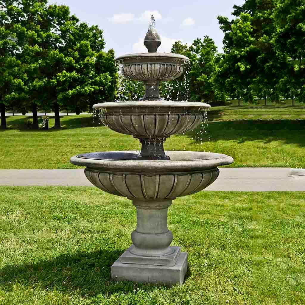 Campania International Three Tier Longvue Fountain