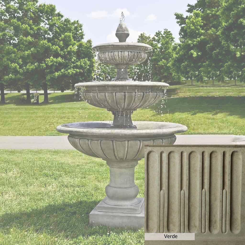 Campania International Three Tier Longvue Fountain