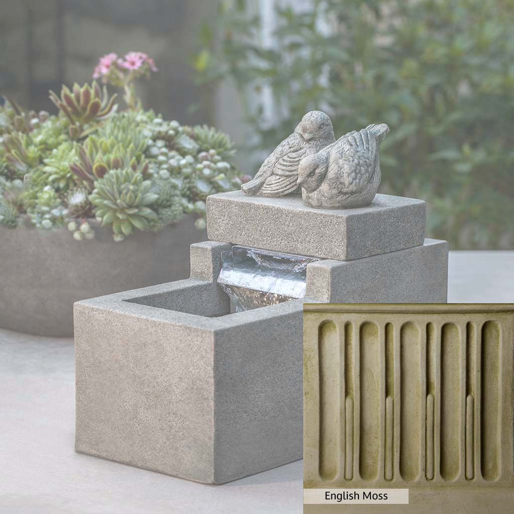 Campania International Mini Element Bird Fountain