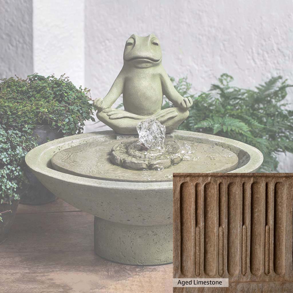 Campania International Garden Terrace Meditation Fountain