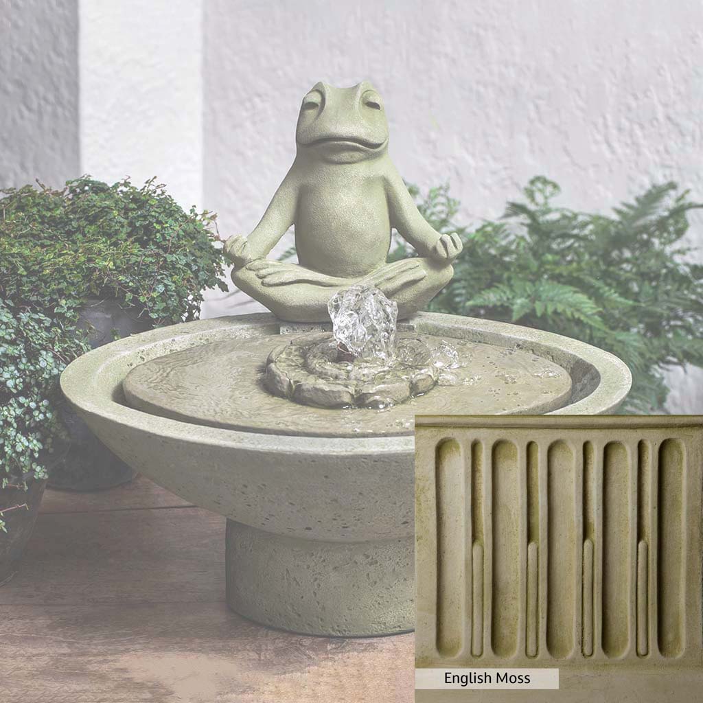 Campania International Garden Terrace Meditation Fountain