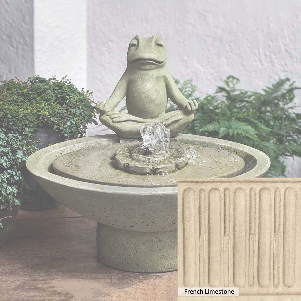 Campania International Garden Terrace Meditation Fountain