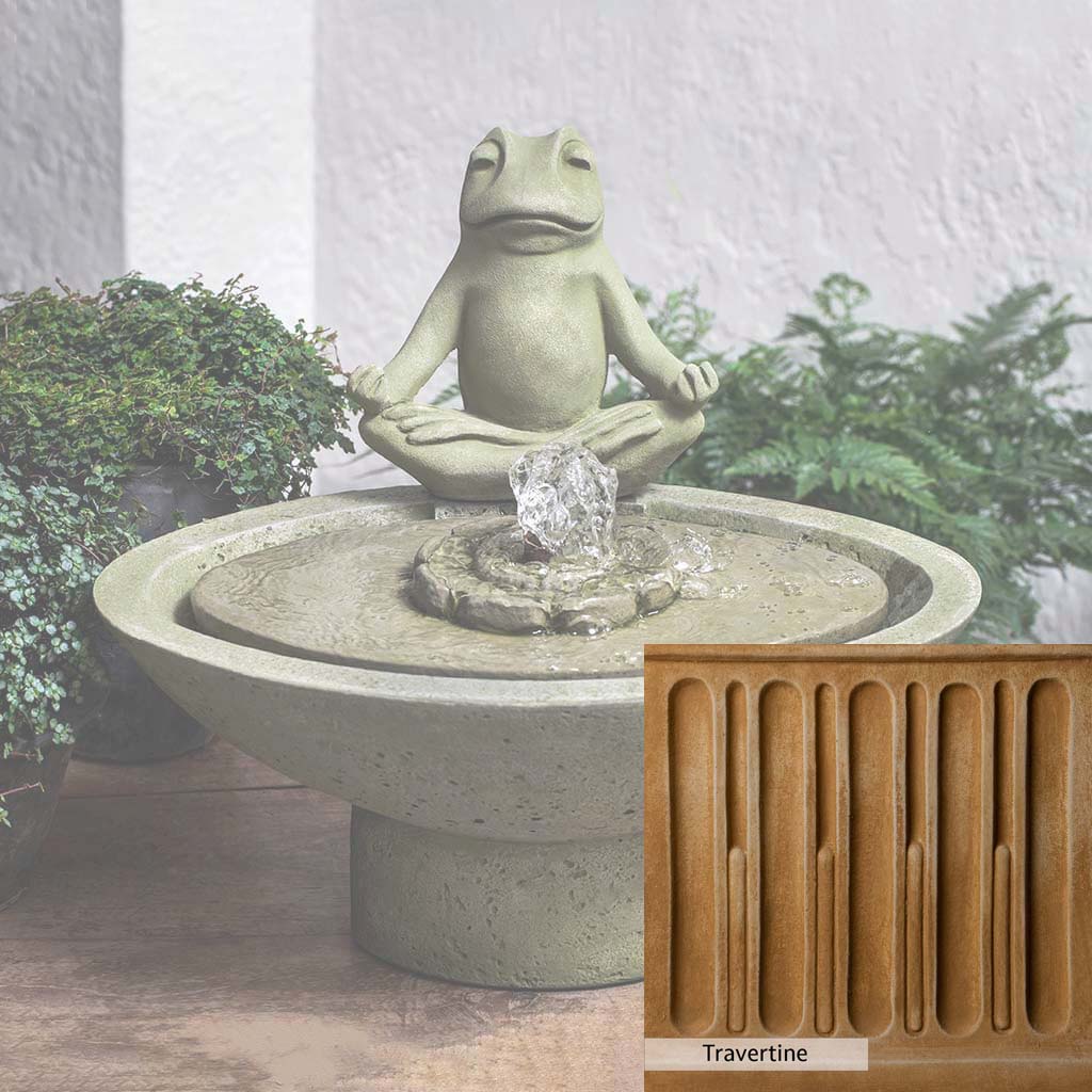 Campania International Garden Terrace Meditation Fountain