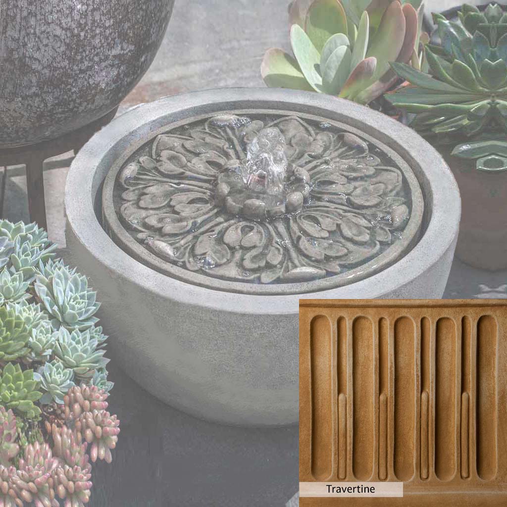 Campania International M-Series Medallion Fountain