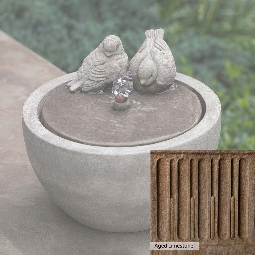 Campania International M-Series Bird Fountain