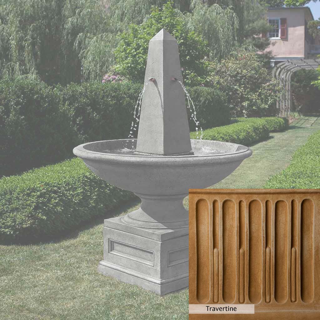 Campania International Condotti Obelisk Fountain