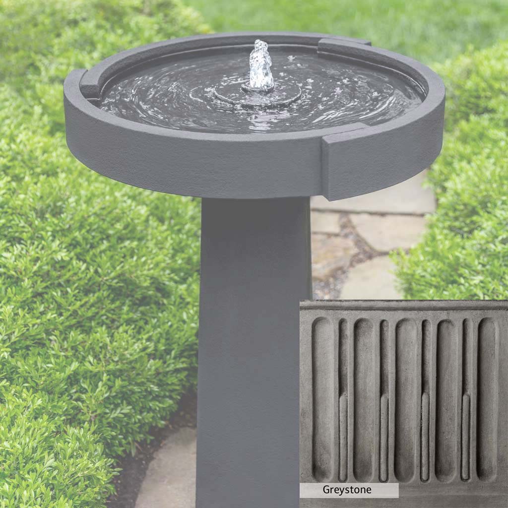 Campania International Concept Birdbath Fountain