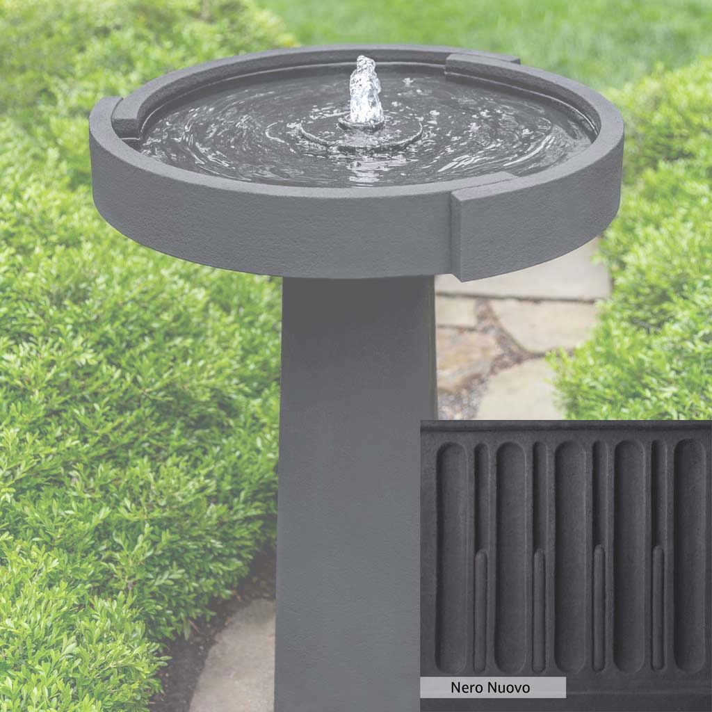 Campania International Concept Birdbath Fountain