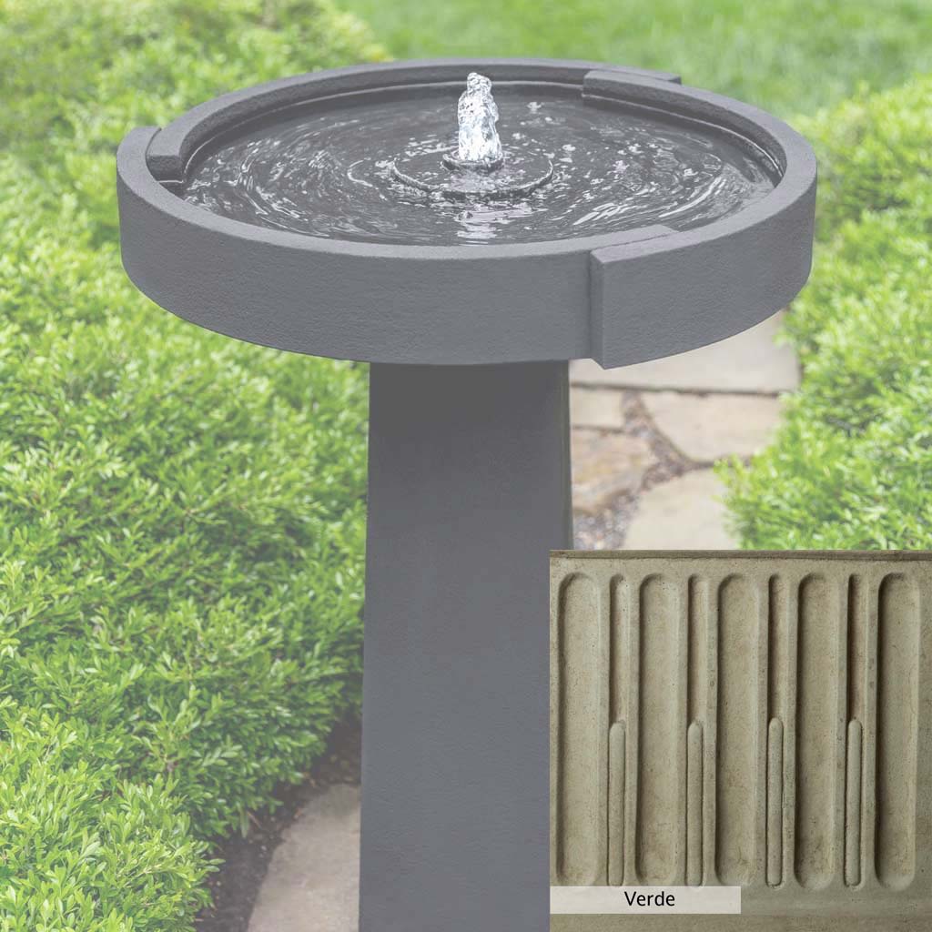 Campania International Concept Birdbath Fountain