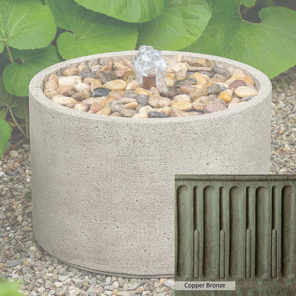 Campania International Salinas Pebble Fountain