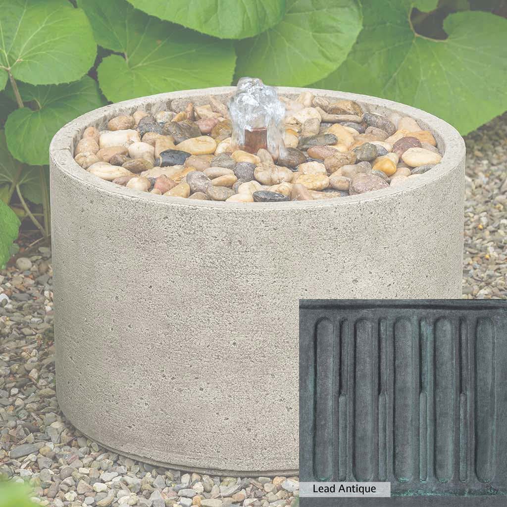 Campania International Salinas Pebble Fountain