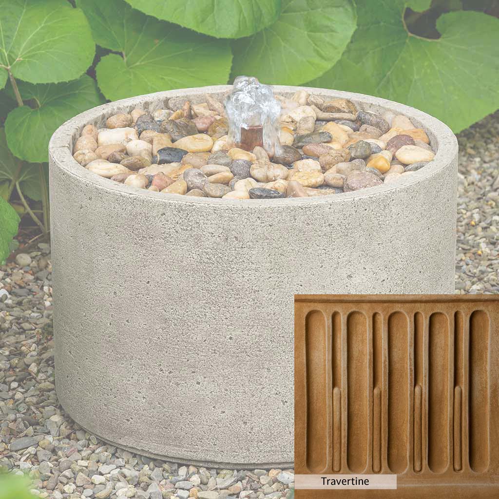 Campania International Salinas Pebble Fountain