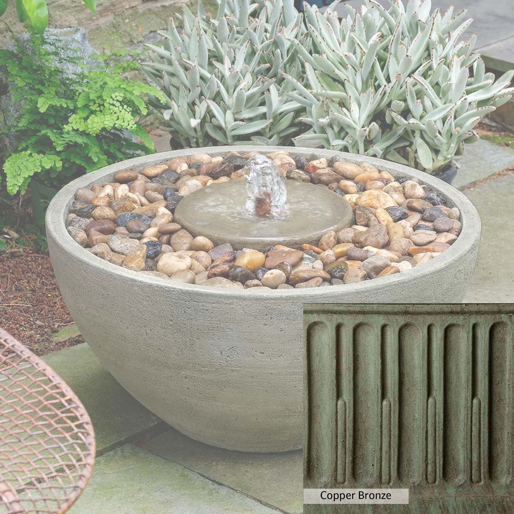 Campania International Portola Pebble Fountain