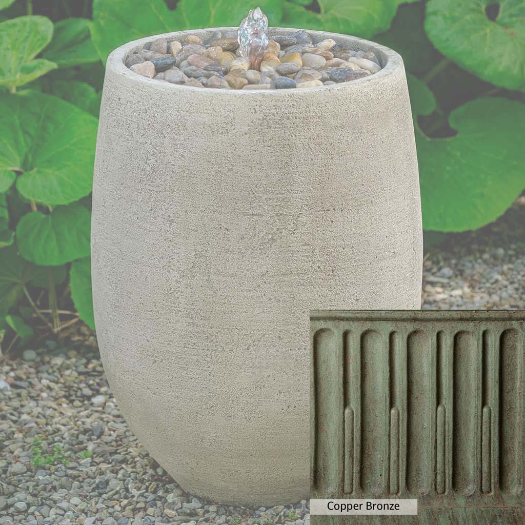 Campania International Bebel Pebble Tall Fountain