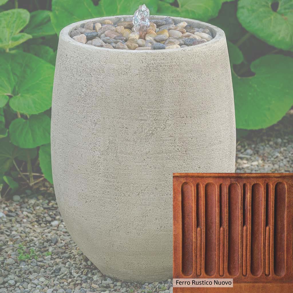 Campania International Bebel Pebble Tall Fountain