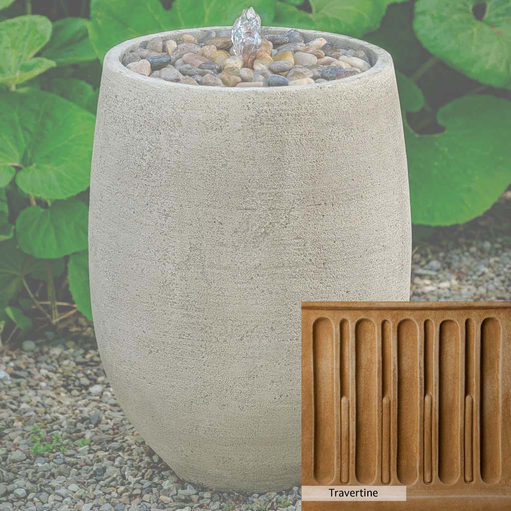 Campania International Bebel Pebble Tall Fountain