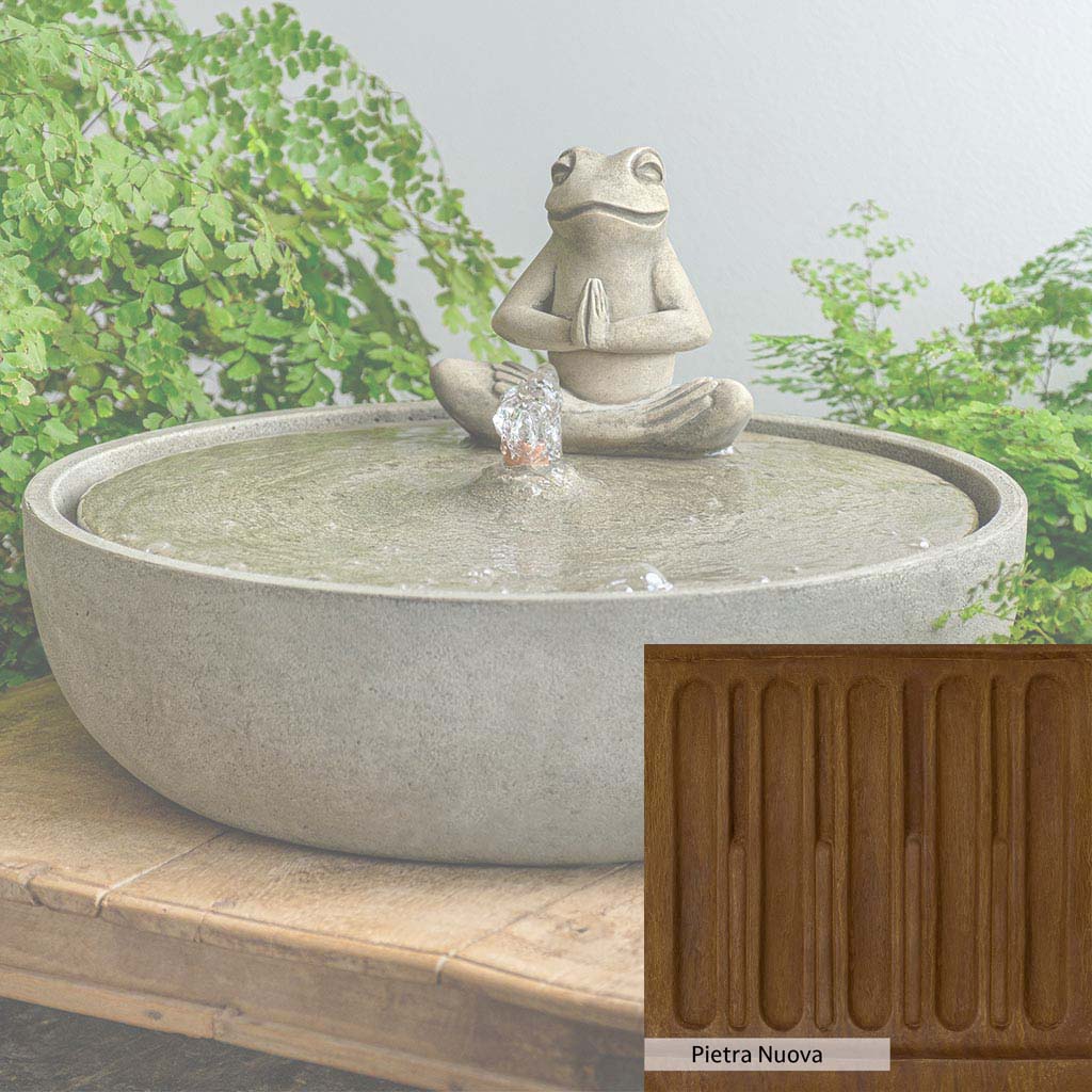 Campania International Yoga Frog Fountain