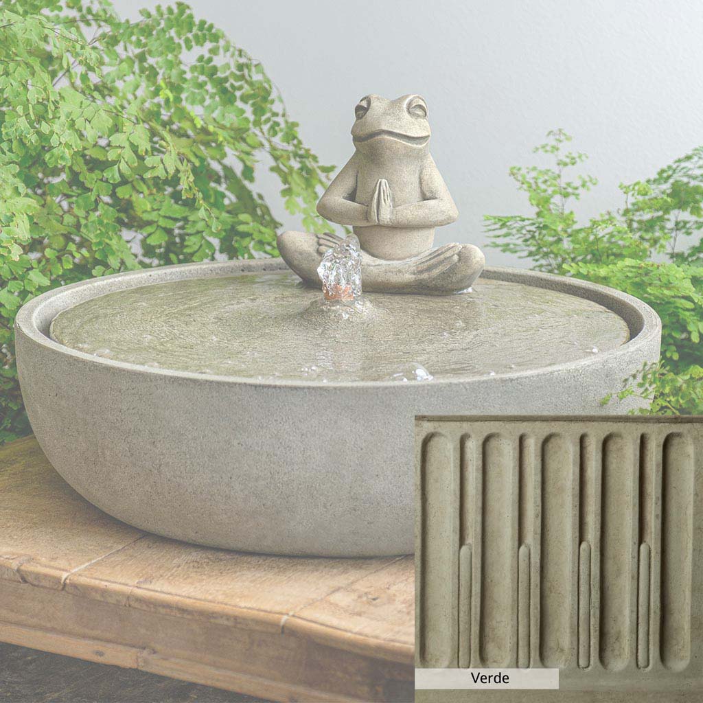 Campania International Yoga Frog Fountain