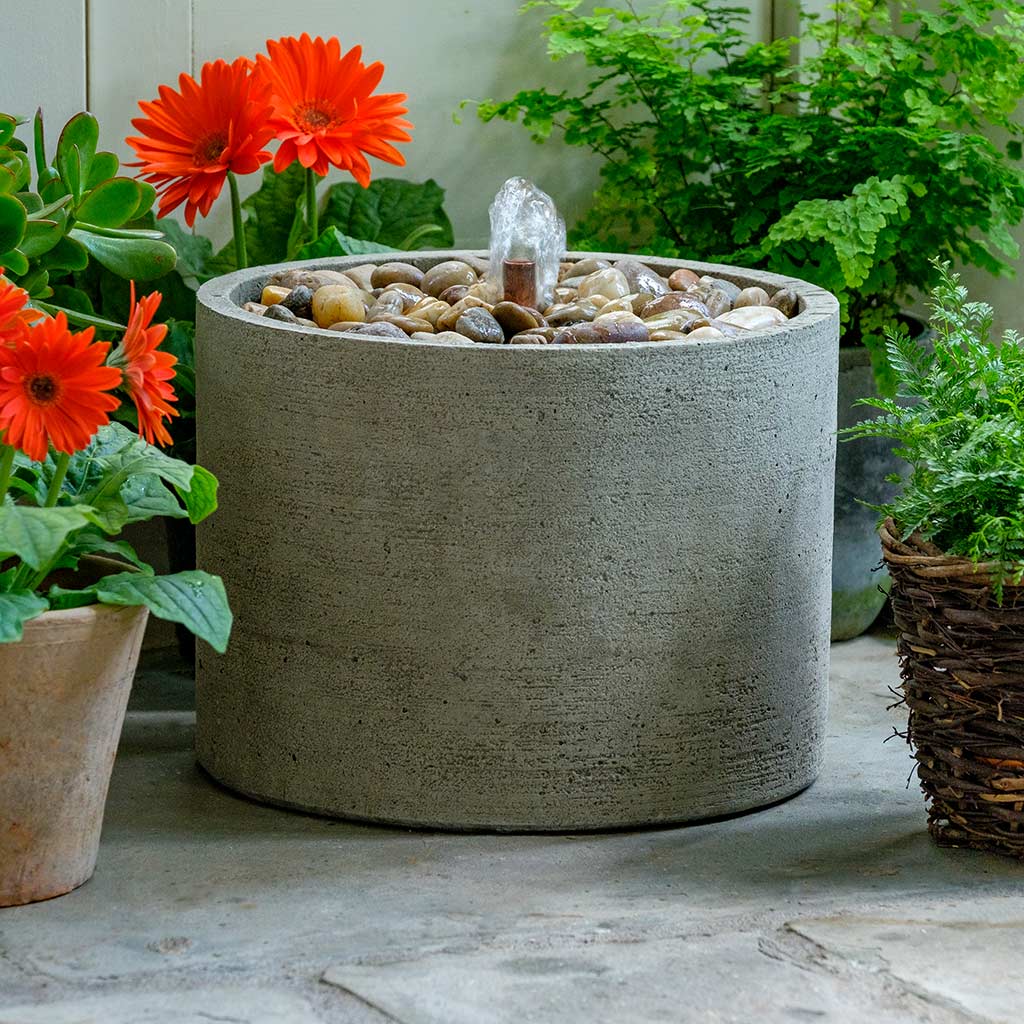 Campania International Salinas Low Pebble Fountain