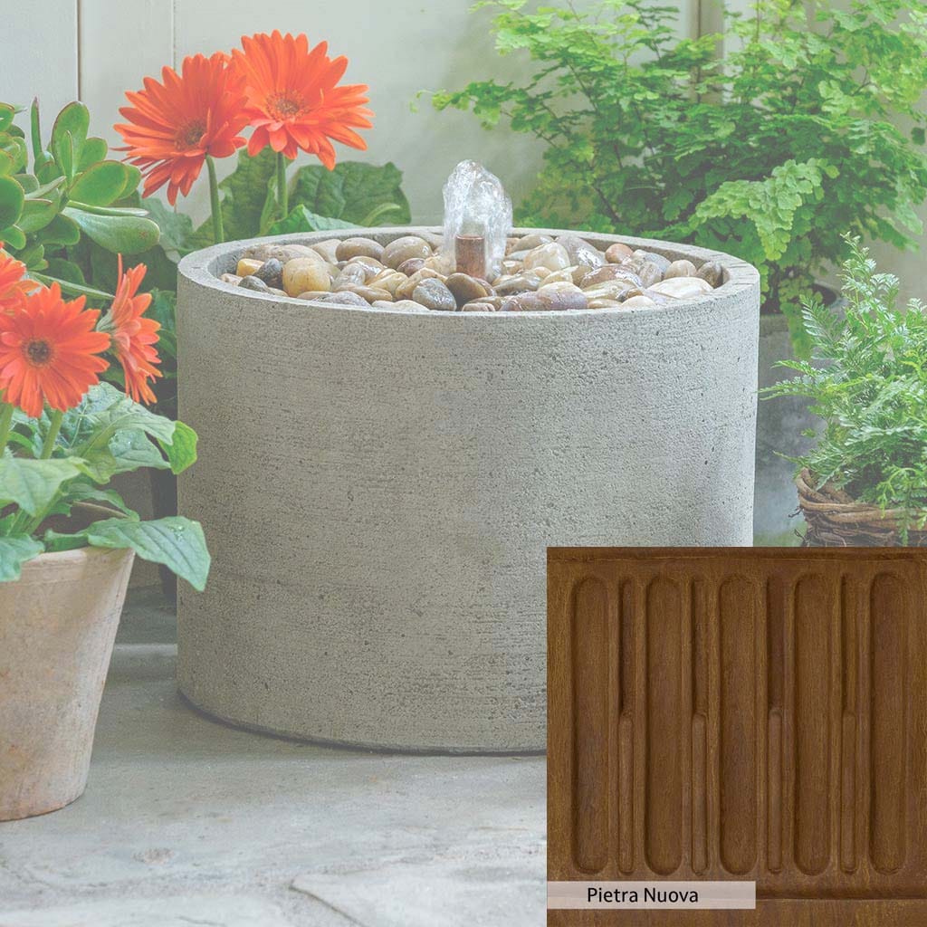 Campania International Salinas Low Pebble Fountain