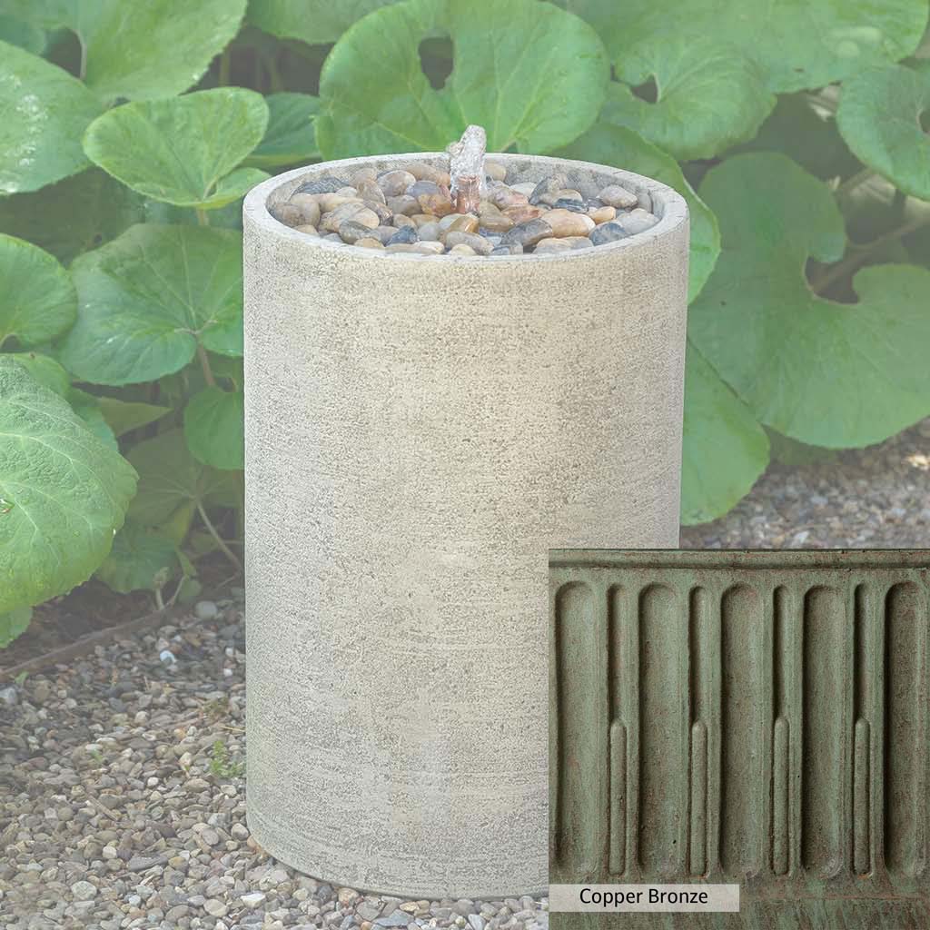 Campania International Salinas Pebble Tall Fountain