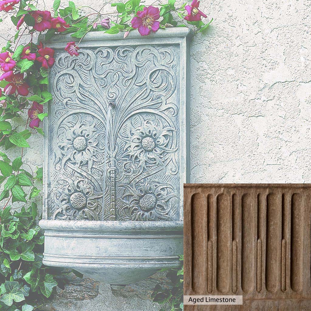 Campania International Sussex Wall Fountain