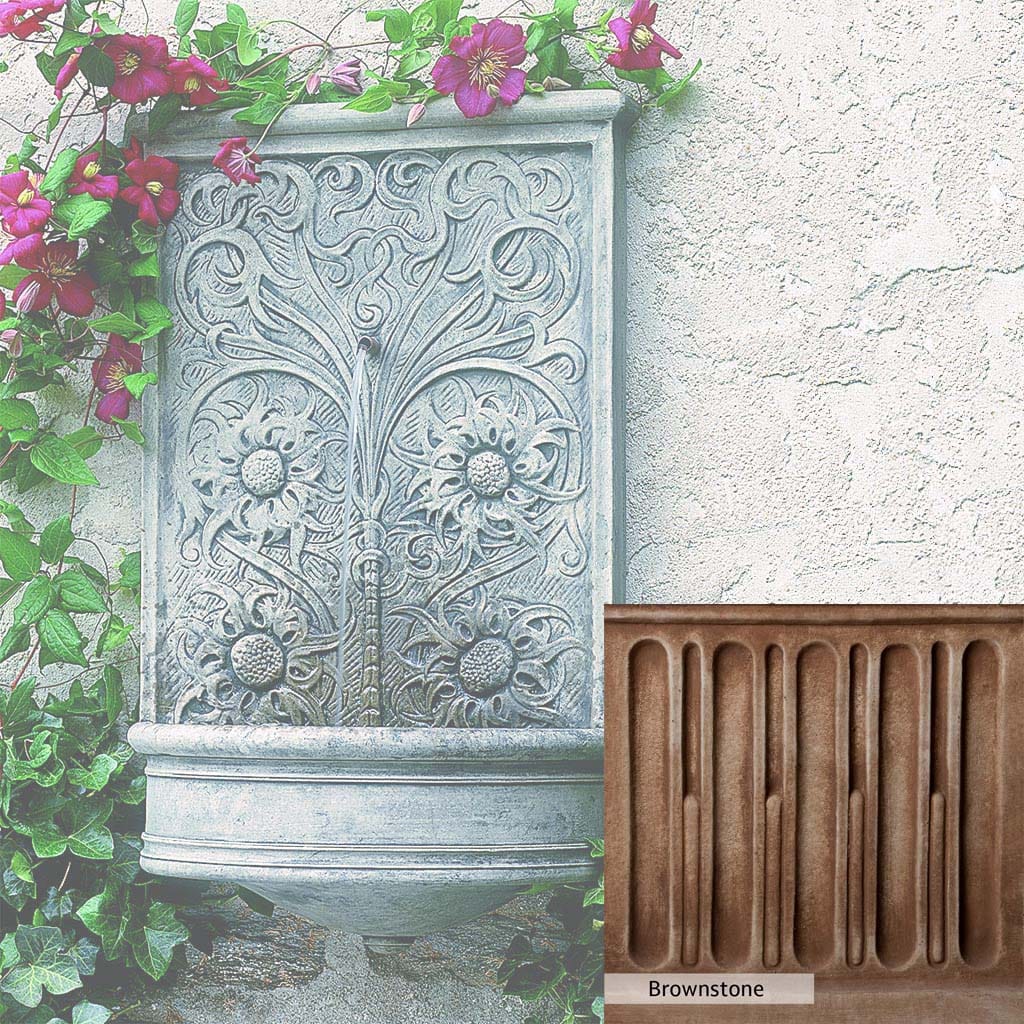 Campania International Sussex Wall Fountain