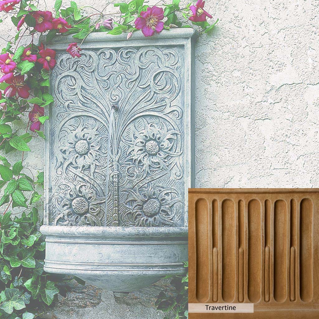 Campania International Sussex Wall Fountain