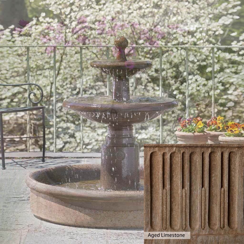 Campania International Esplanade Two Tier Fountain