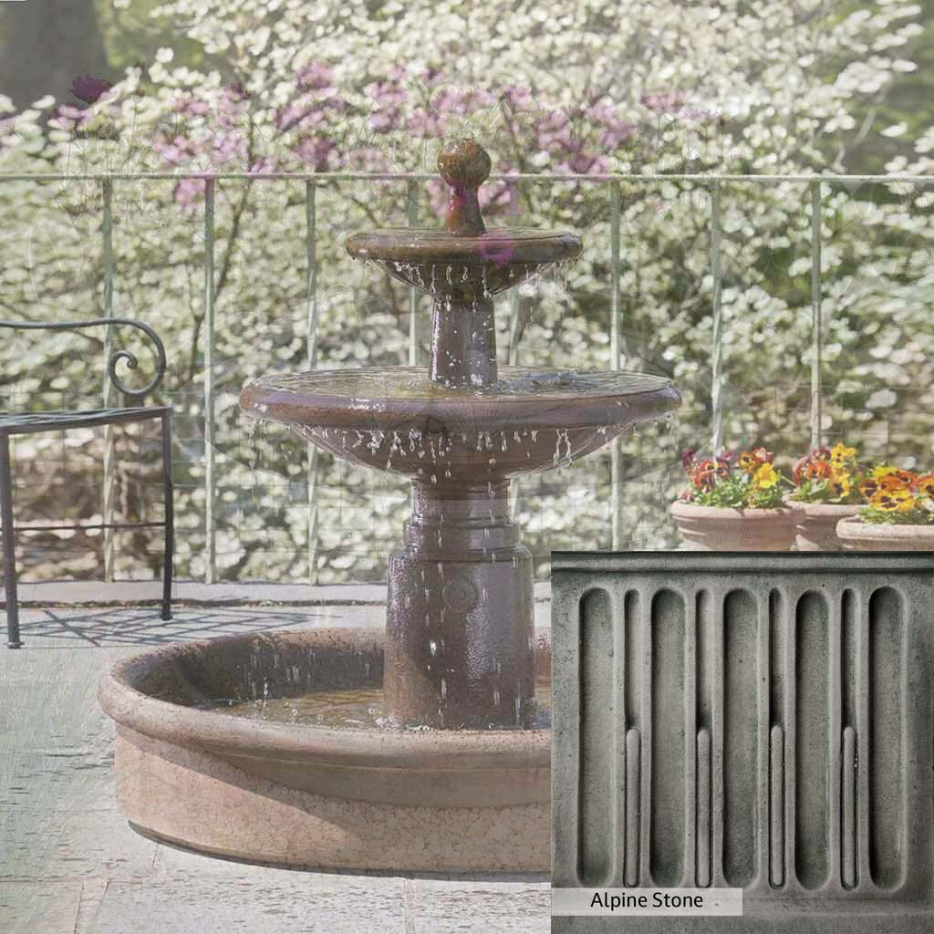 Campania International Esplanade Two Tier Fountain