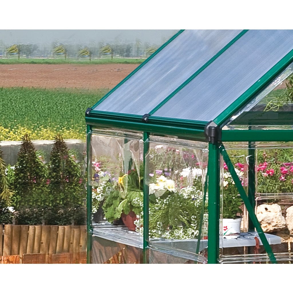 Palram - Hybrid 6' x 10' Greenhouse - Green - HG5510G