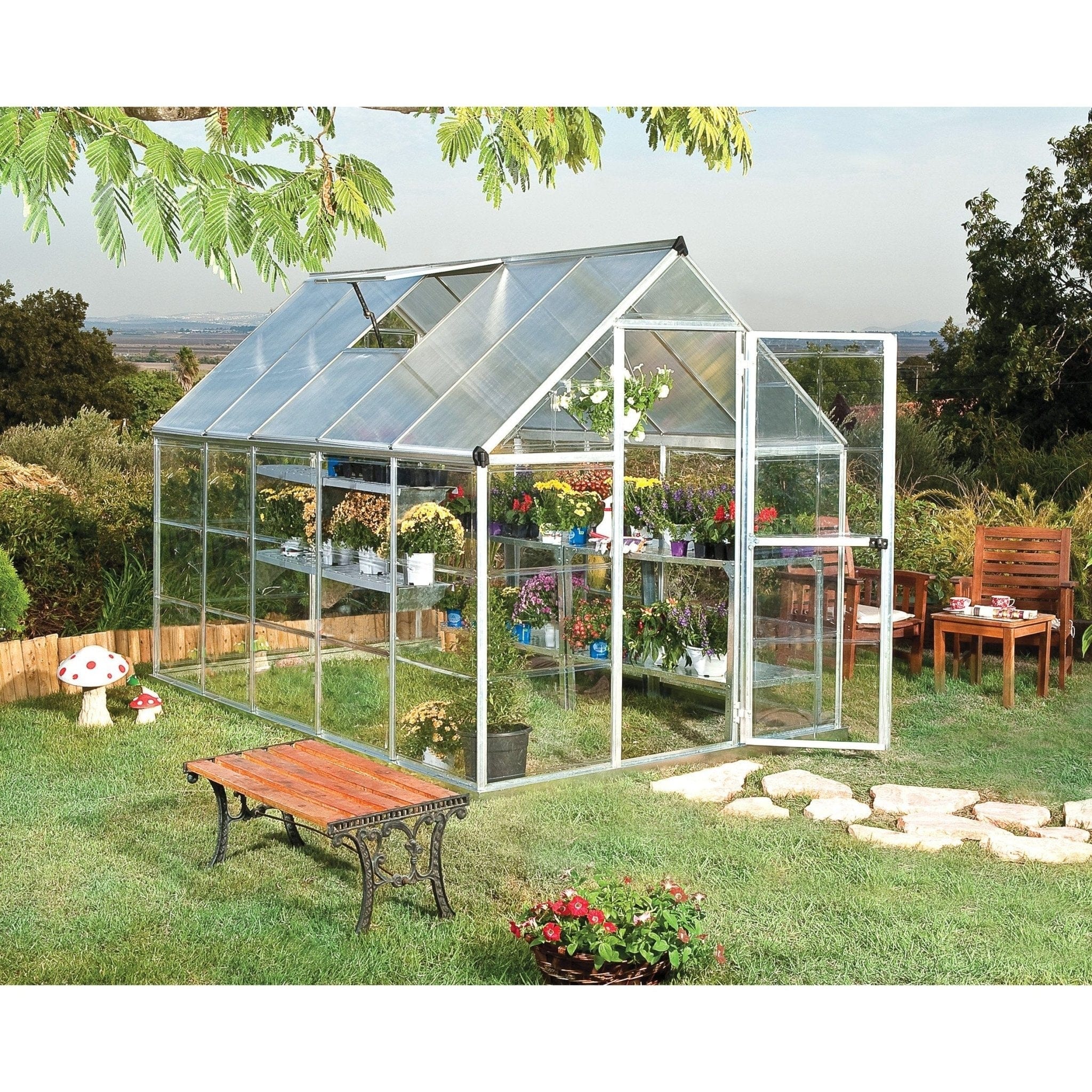 Palram - Canopia Nature Hybrid Greenhouse | 6 x 10 - HG5510